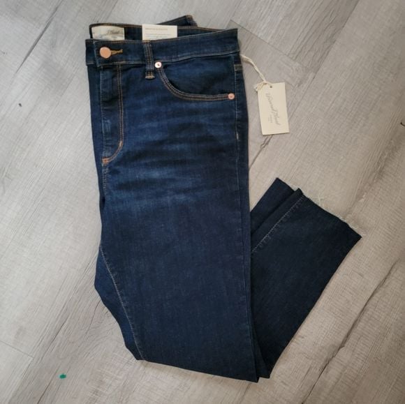 Women's Dark Blue Jeans 4