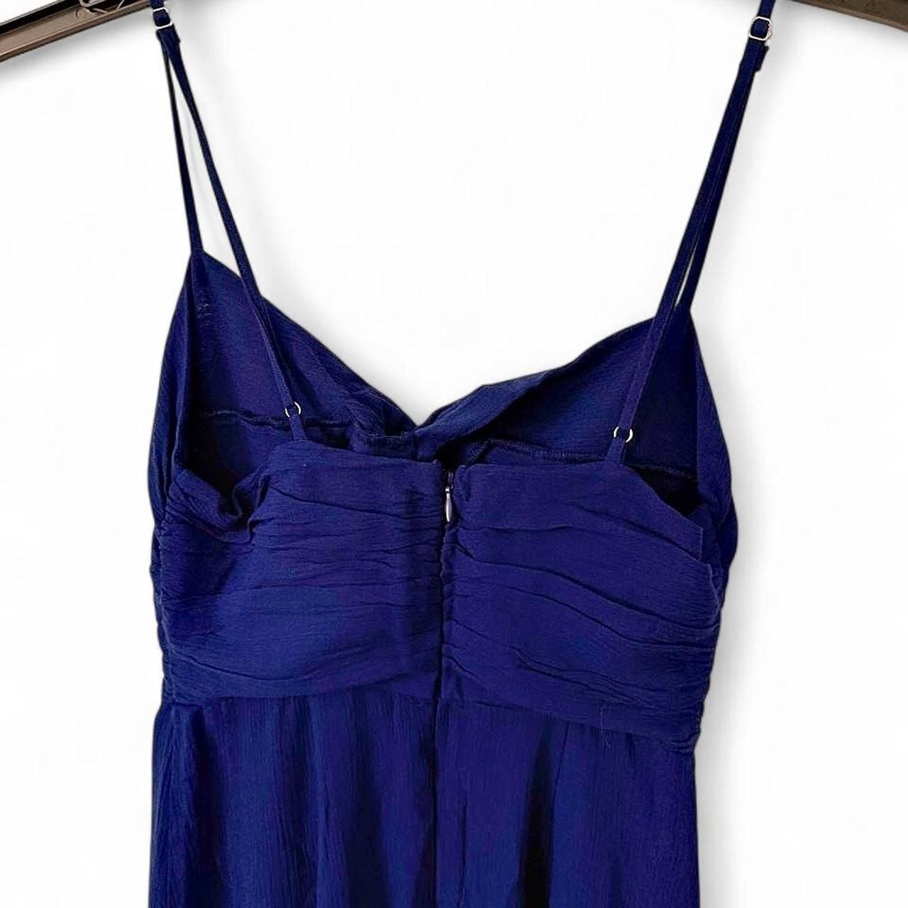 Forever 21 Contemporary Blue Twist-Front Maxi Dress with Slit 5