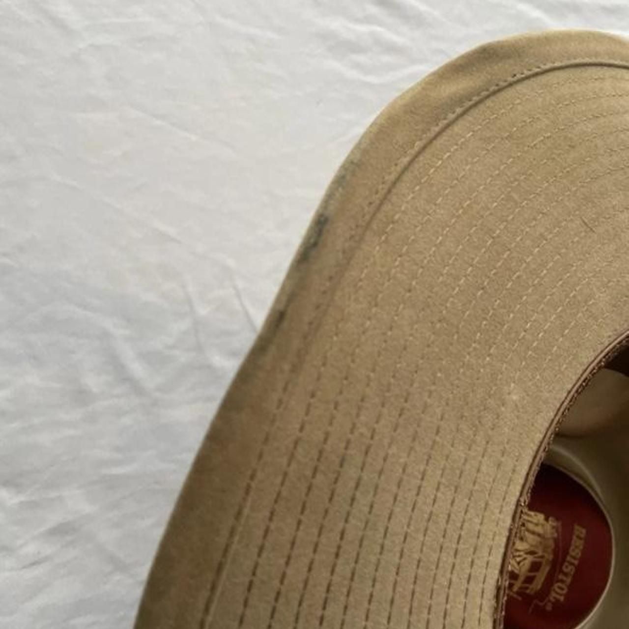 Vintage Resistol Stagecoach Hat Suede Western Size 7 1/2 Feather Band 9