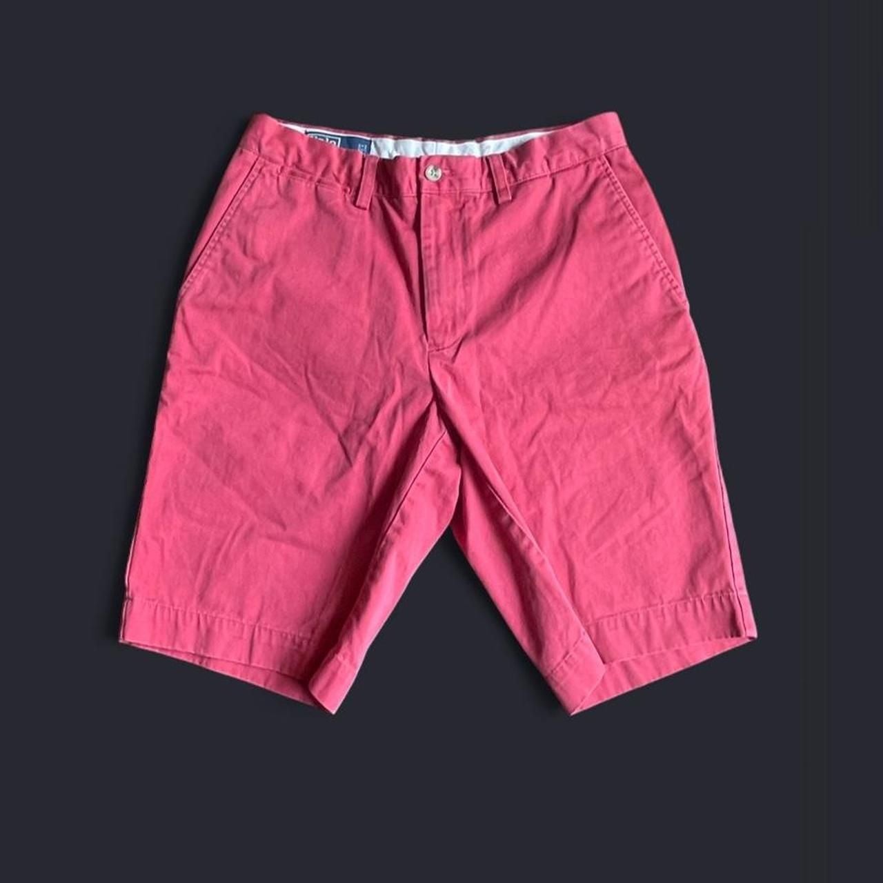 Polo Ralph Lauren Shorts Men’s 30 Hot Pink Red 10” Chino 7