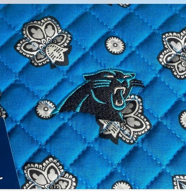Women's Vera Bradley Carolina Panthers Small Stadium Crossbody Bag 3