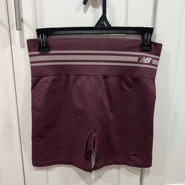 New balance burgundy shorts