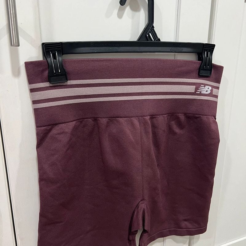 New balance burgundy shorts 3