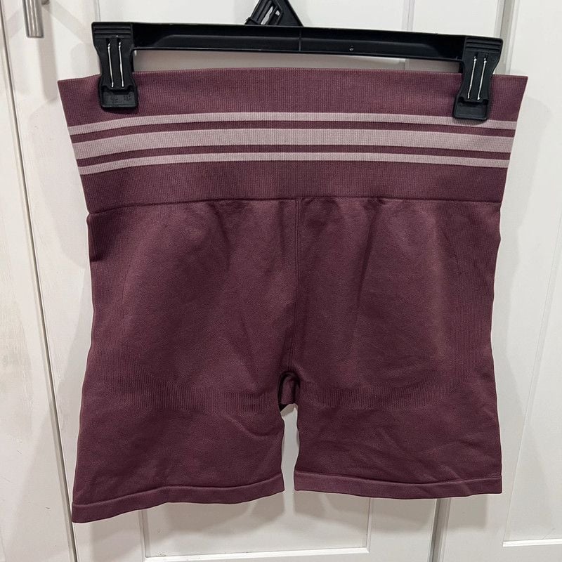 New balance burgundy shorts 6
