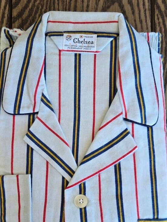 🚨Vintage NWT Chelsea Striped Pajama med 1