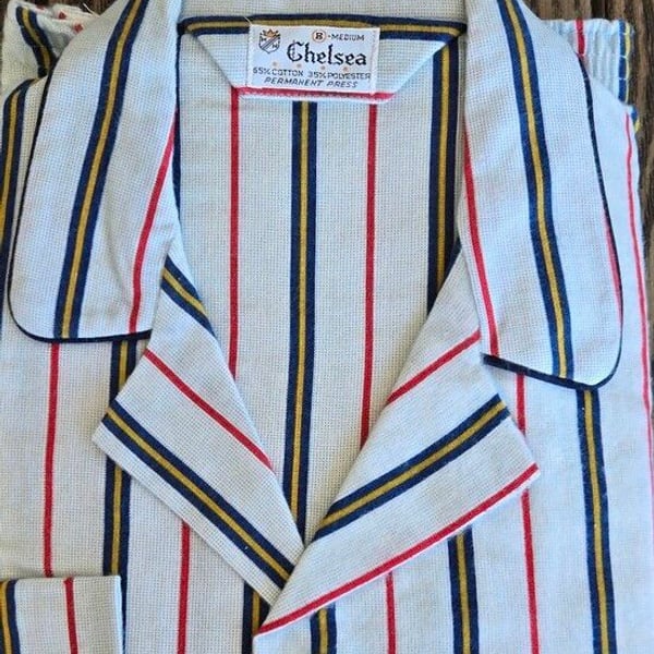 🚨Vintage  NWT Chelsea Striped Pajama  med