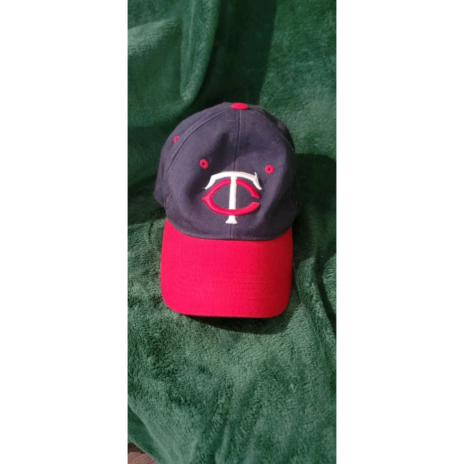 Vintage Minnesota Twins Hat Lot of 3 MLB Baseball Caps TC Logo Metrodome Patch 10