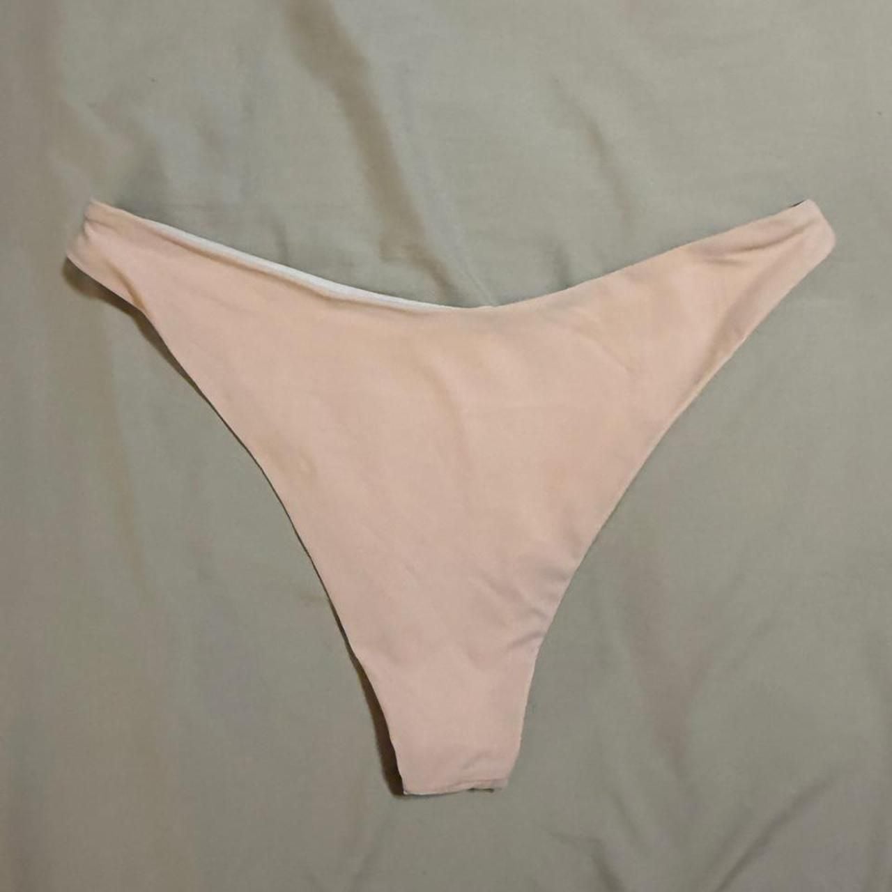 SHEIN 3-Piece Pale Pink Underwire Bikini and Butterfly Mesh Sarong Set 5