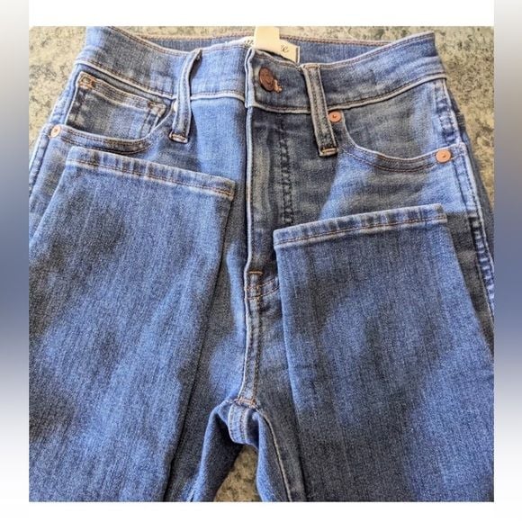 Madewell Jeans size 23 in excellent condition high rise skinny jeans 8