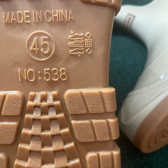 Aigle White Ankle Rain Boots 4
