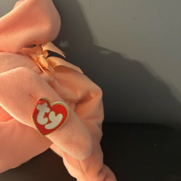 Plush Pink Elephant Stuffed Animal 3