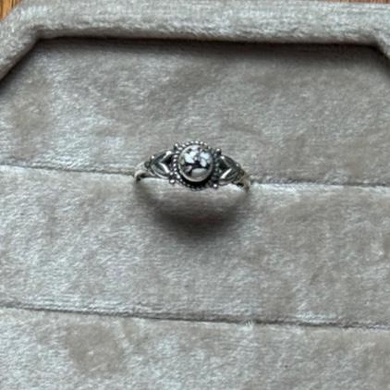Southwestern Wild Horse Ring 925 Sterling Silver Artisan Handmade Size 8 2