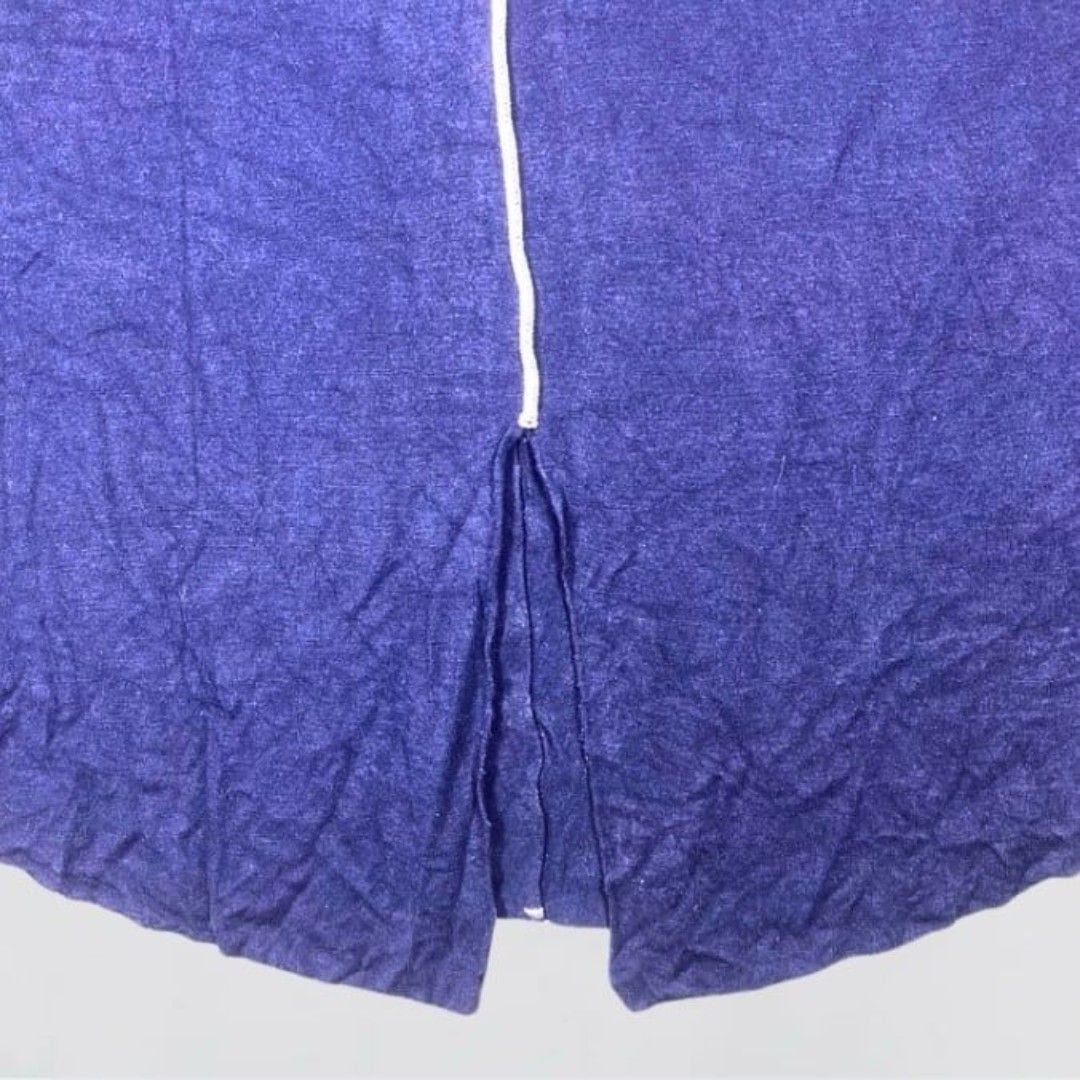 Edista Los Angeles Women Top Polka Dot V Neck Cap Sleeve Medium 10