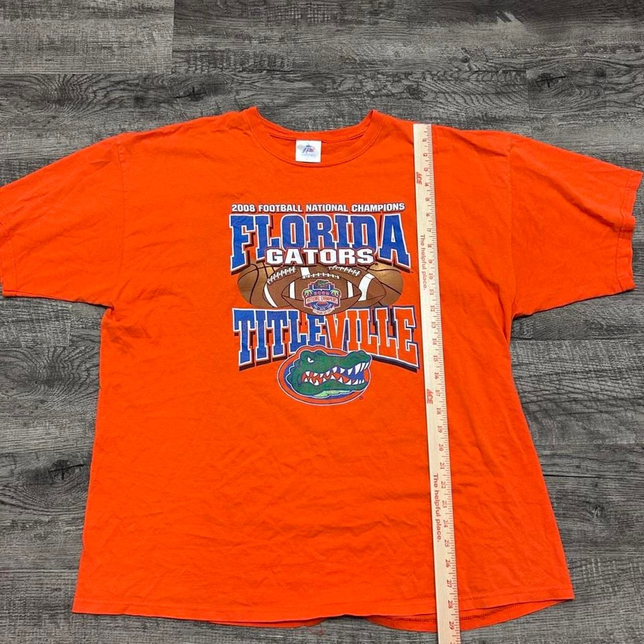 Tri-Lake Inc Florida Gators 2008 National Champions Titleville T-Shirt XXL 6