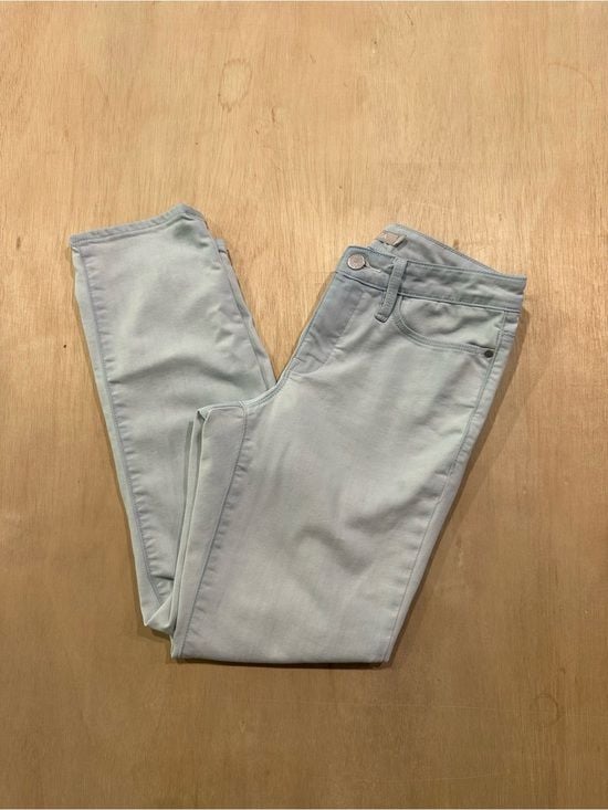 Athleta Sculptek Stretch Skinny Jeans Light Gray Blue Women’s Size 2 2