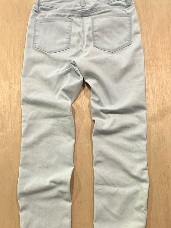 Athleta Sculptek Stretch Skinny Jeans Light Gray Blue Women’s Size 2 4