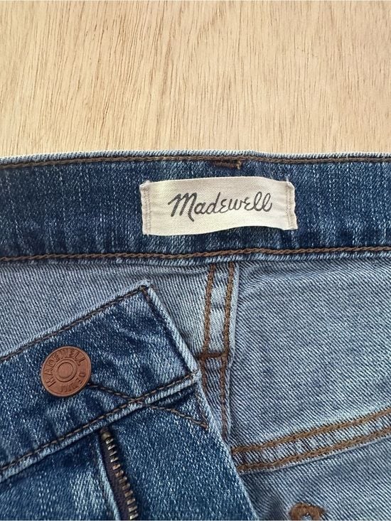 Madewell The High-Rise Slim Boyjean in Moorland Wash Size 26 5