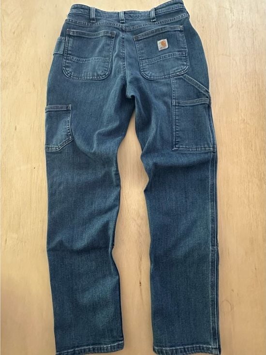 Carhartt Women's Relaxed Fit Double-Front Jean - Size 4 Short 8