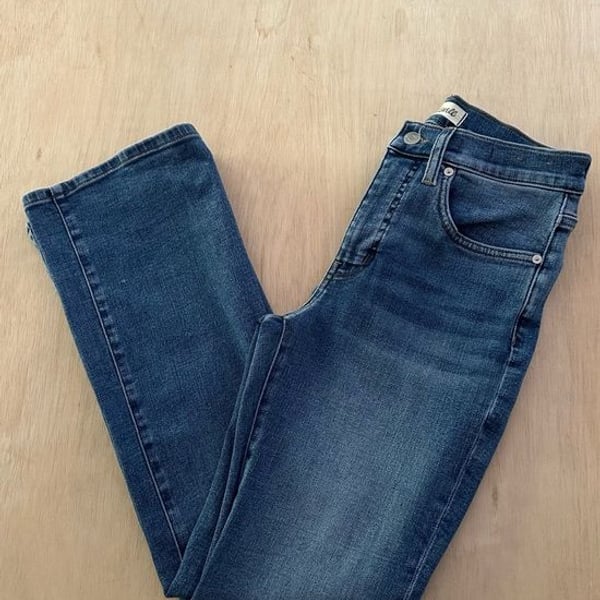 Madewell Mid-Rise Kick Out Crop Jeans - Women’s Size 27
