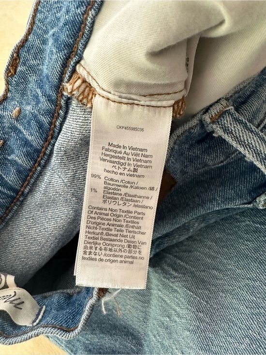 Madewell The Perfect Vintage Jean Light Wash Women’s Size 26 7