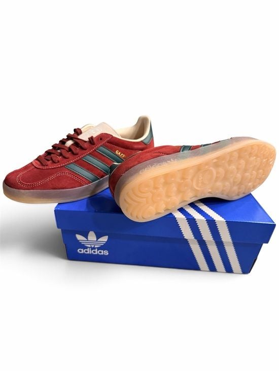 NWT Adidas Gazelle Men’s Sz.9 10.5 Wmns Suede Sneakers Retail: $120 3
