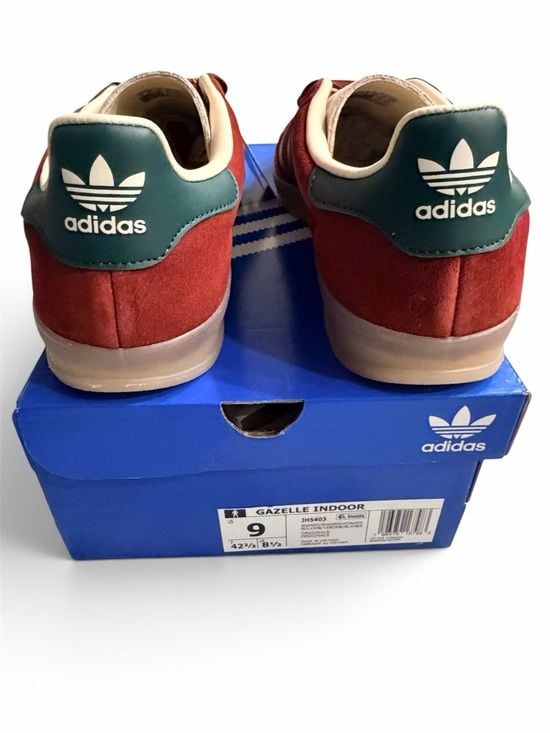 NWT Adidas Gazelle Men’s Sz.9 10.5 Wmns Suede Sneakers Retail: $120 5