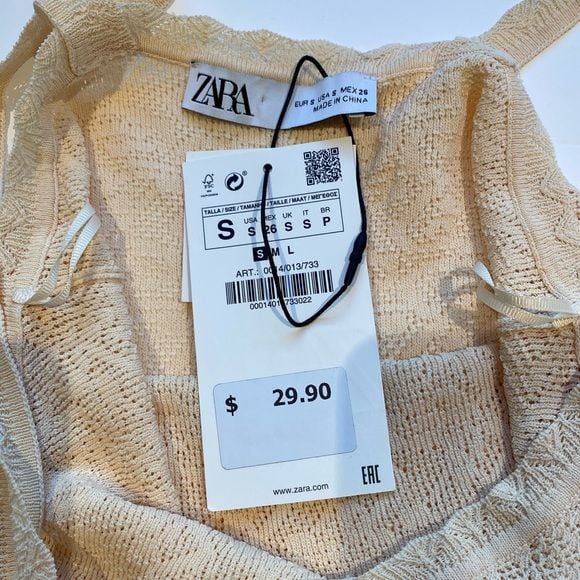 Zara Lace-Like Bodysuit 3