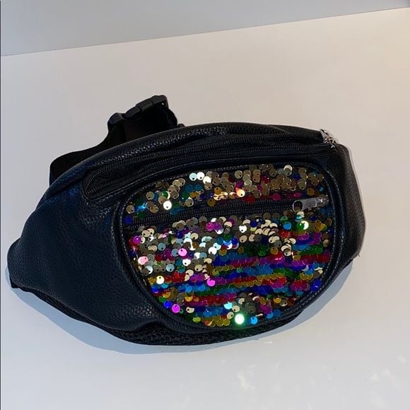 Reclaimed Vintage Sequin Fanny Pack 6
