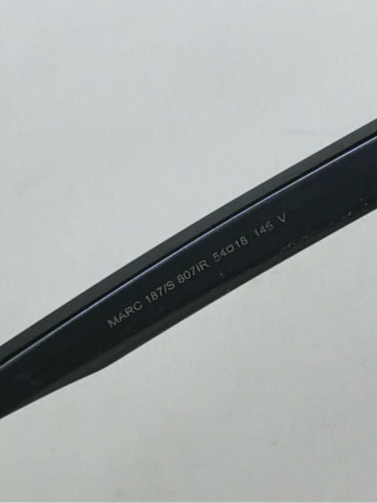 Marc Jacobs MARC 187/S Black Cat Eye Sunglasses 807/IR Designer Eyewear 54□18 9