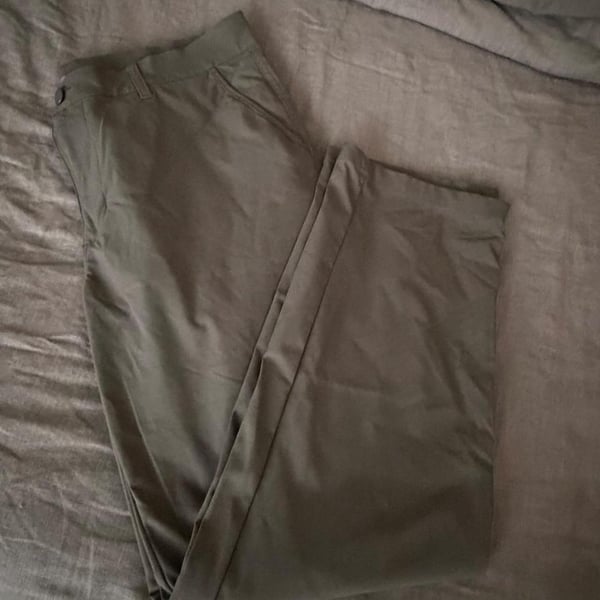 32 Degrees Cool Stretch Performance Golf Pants W36 L30 Olive Green