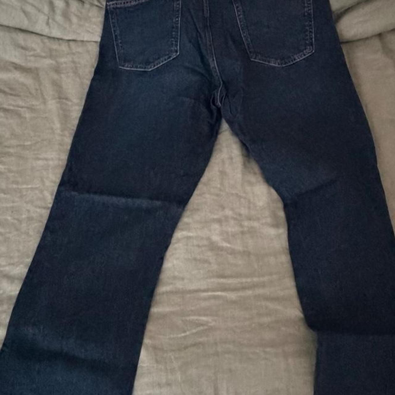 Old Navy Slim Built-In Flex Jeans Dark Wash 36x32 4