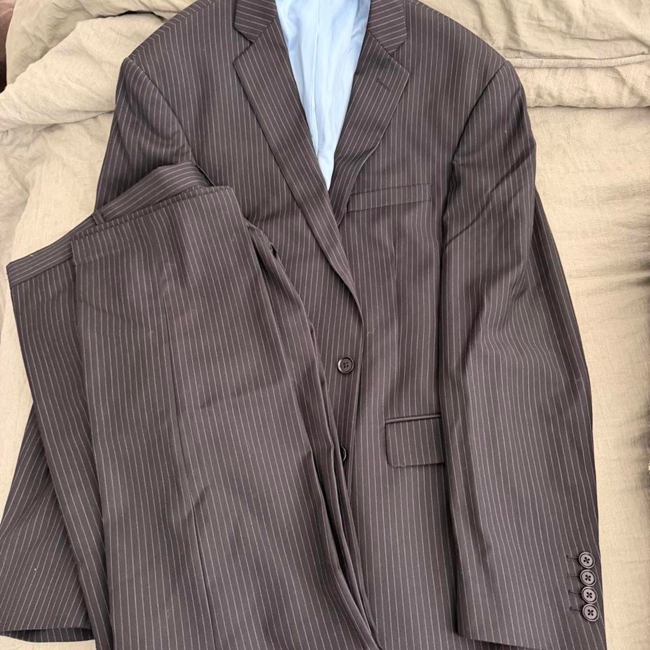 Charles Tyrwhitt Pinstripe Tailored Fit Suit 40L 1