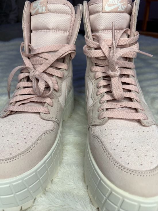 Air Jordan 1 Brooklyn Pink Oxford Platform Boots Women’s 9 5