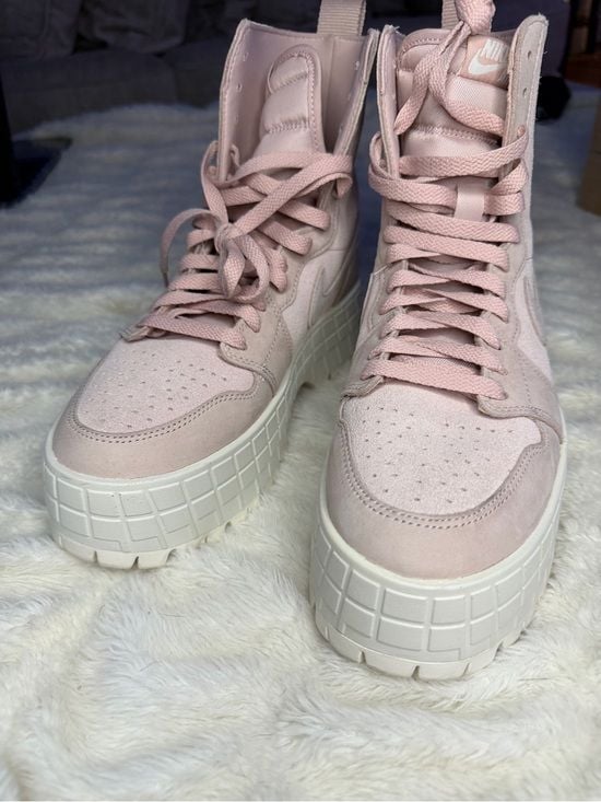 Air Jordan 1 Brooklyn Pink Oxford Platform Boots Women’s 9 6