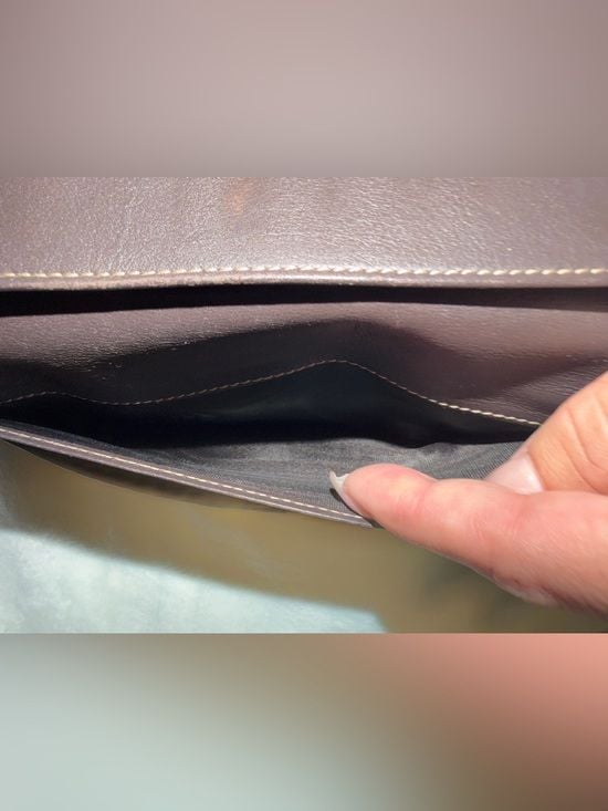 Vintage Gucci GC canvas web bow continental wallet 9