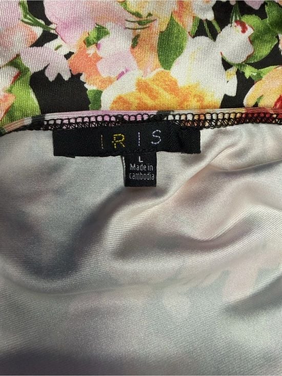Floral Cowl Neck Midi Dress 5
