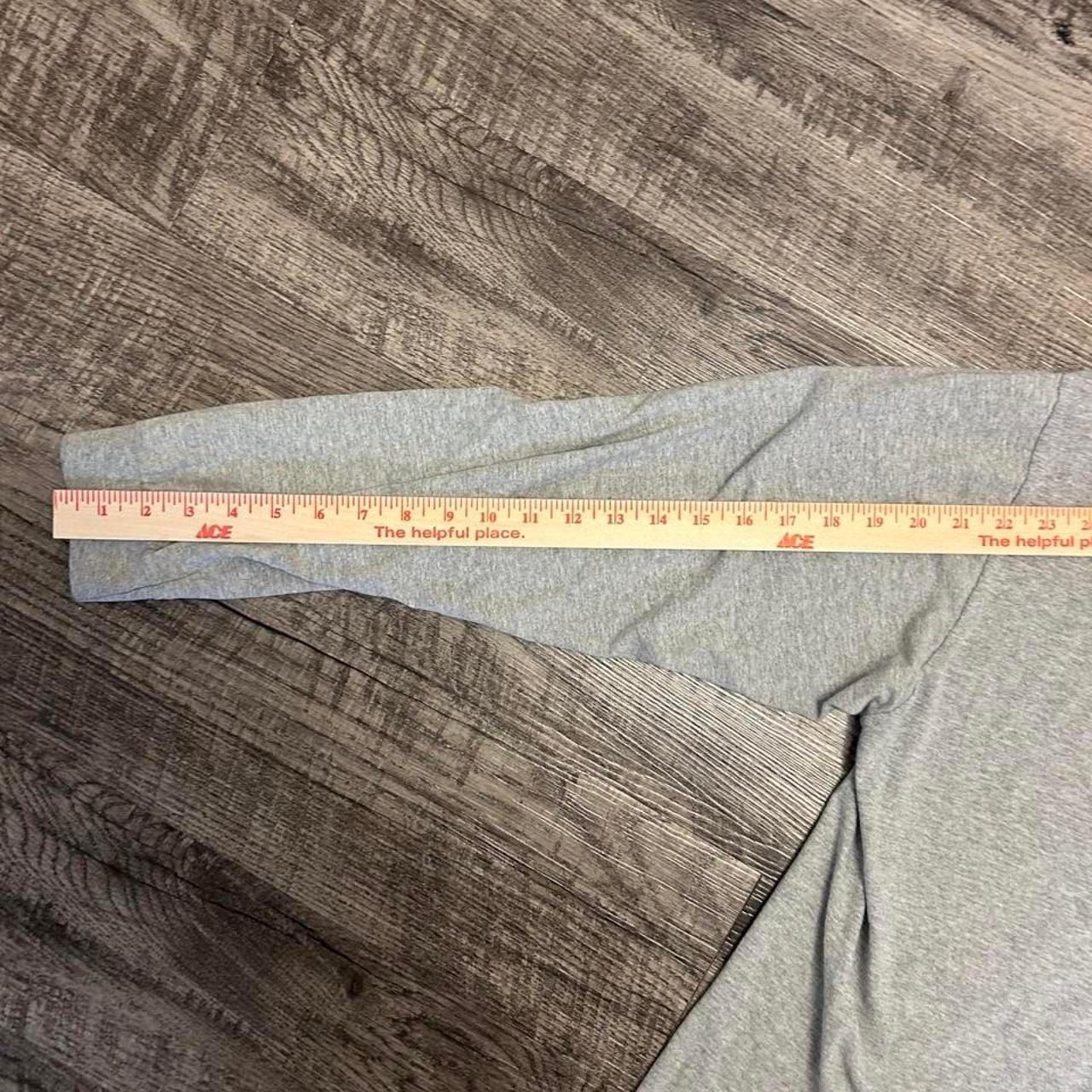 Nike Big Swoosh Grey Long Sleeve T-Shirt 7