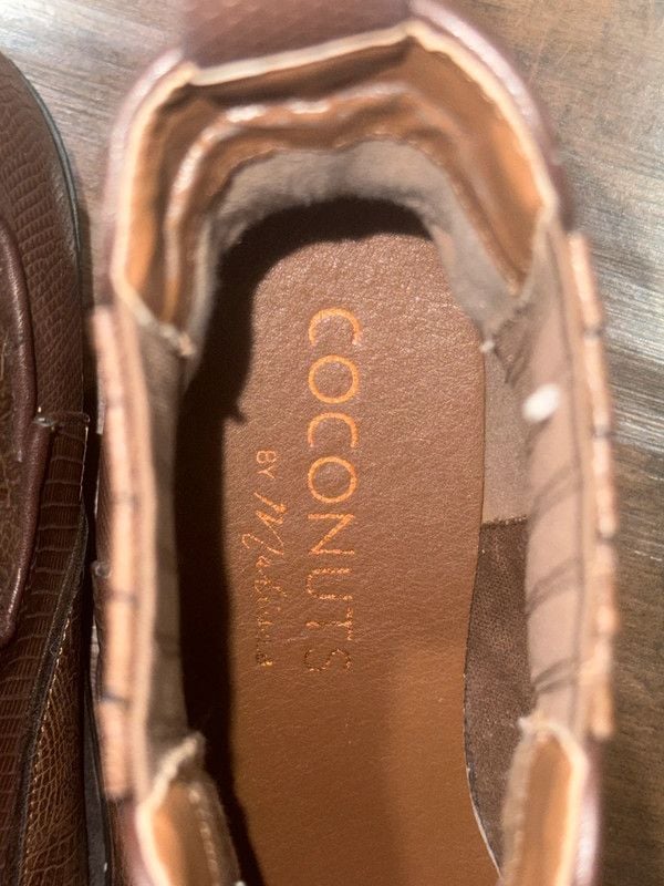 Coconuts by Matisse Brown Vegan Cavalier Western Ankle Boots 7