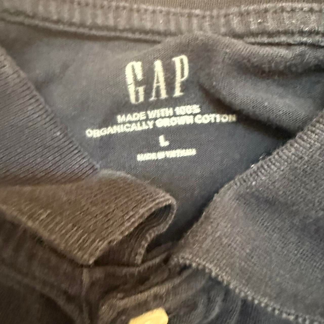 Gap Organic Cotton Navy Blue Polo Shirt 4