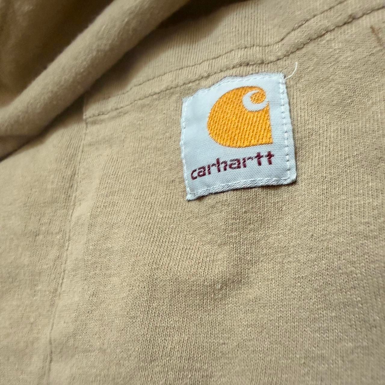 Carhartt Original Fit Pocket T-Shirt Tan Brown L Tall 5