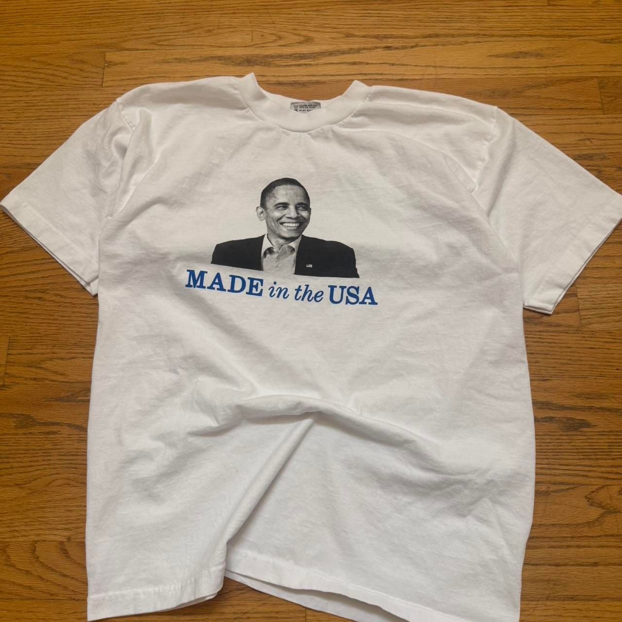 Bayside Barack Obama 2008 Campaign Made In The USA T-Shirt 2