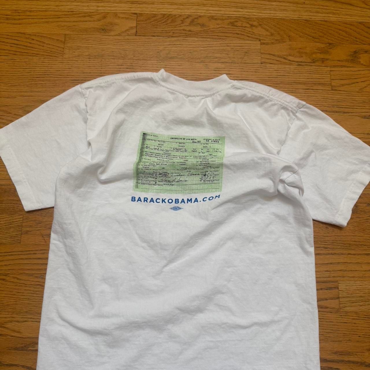 Bayside Barack Obama 2008 Campaign Made In The USA T-Shirt 3