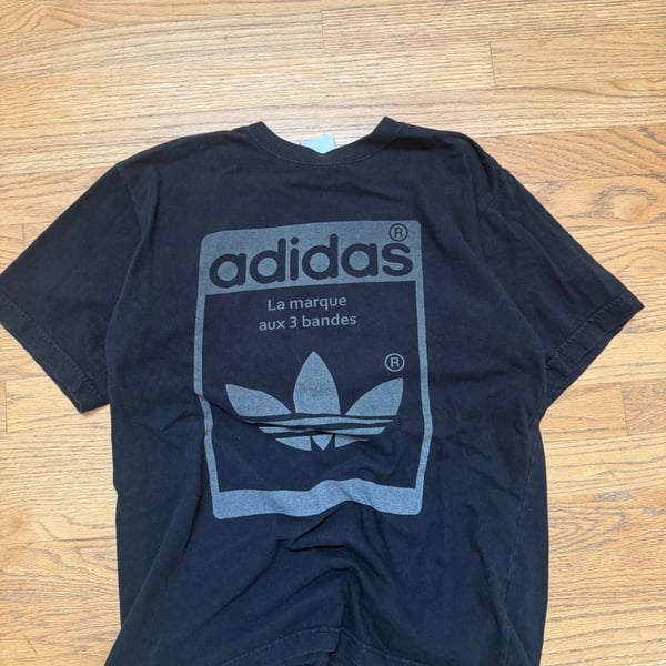 Adidas Originals Trefoil Graphic T-Shirt Black