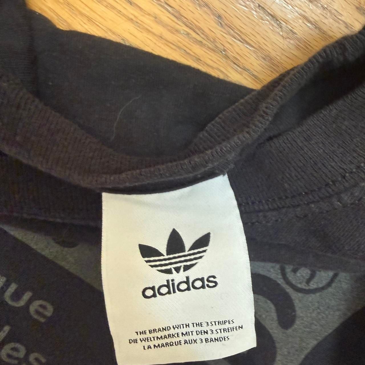 Adidas Originals Trefoil Graphic T-Shirt Black 4
