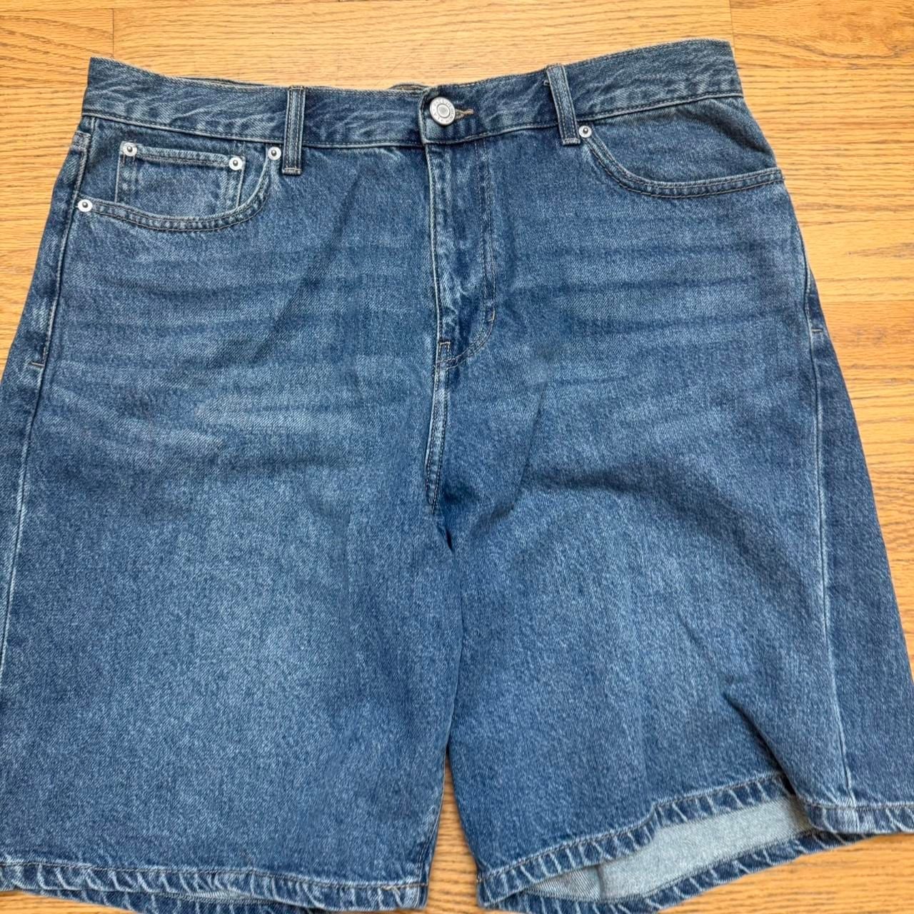 PacSun Parke Baggy Denim Shorts Size 32 2