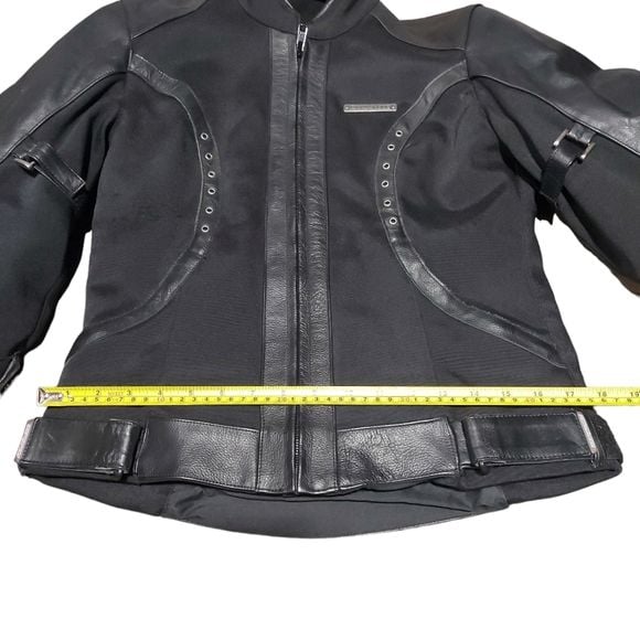 Fieldsheer Womens Phoslite Mesh Padded Motorcycle Jacket With Liner Size 6 8
