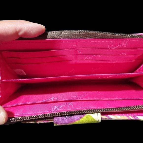 Vera Bradley Crossbody Satchel with Matching Wallet 10