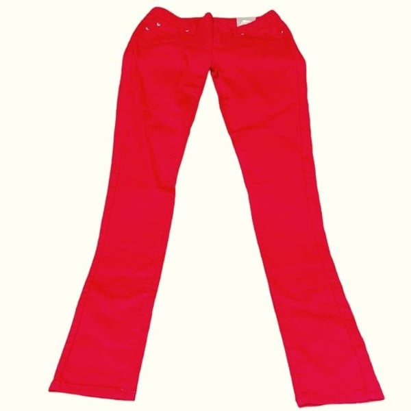 Wet Seal/Blue Asphalt Skinny low-rise jeans