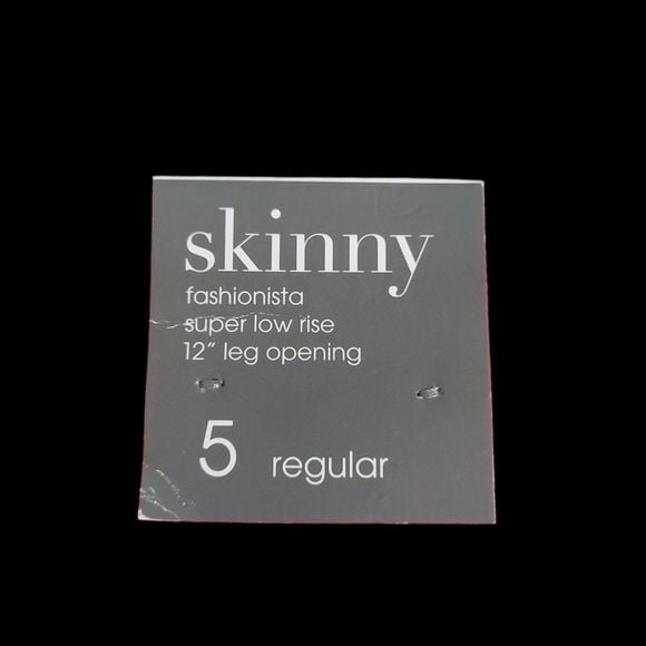 Wet Seal/Blue Asphalt Skinny low-rise jeans 10