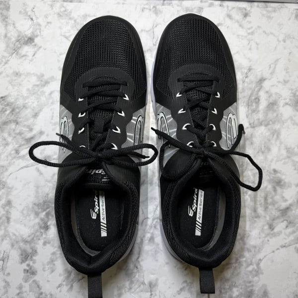Spira CloudWalker Men’s Walking Shoes Black White Size 14 4E